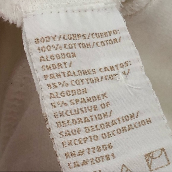 Tommy Jeans Y2K RARE Cotton Tennis Peplum Pleated Skort White Medium - Picture 8 of 10